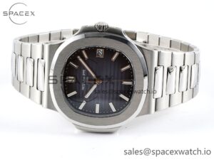 Patek Philippe Nautilus 5711/1A PPF 1:1 Best Edition Blue Textured Dial on SS Bracelet 324CS V4 - Image 5