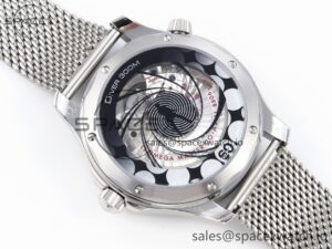 Omega Seamaster 300M 42mm James Bond 60th anniversary VSF Best Edition on Mesh Bracelet A8806 - Image 15