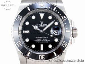Rolex Submariner 116610 LN Black Ceramic C+S 904L 1:1 Best Edition on SS Bracelet SA3135 - Image 2