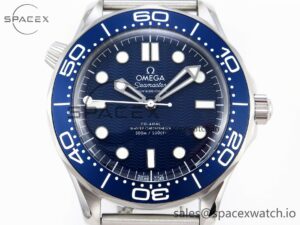 Omega Seamaster 300M 42mm James Bond 60th anniversary VSF Best Edition on Mesh Bracelet A8806 - Image 2