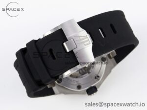 Audermars Piguet Royal Oak Offshore Diver 15710 ZF 1:1 Best Edition Black Dial on Black Rubber Strap SA3120 Super Clone V2 - Image 15