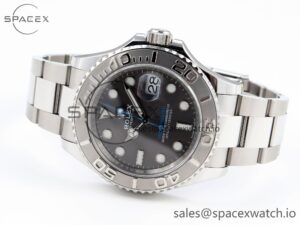 Rolex Yacht-Master 126622 904L Steel C+SF 1:1 Best Edition Gray Dial on SS Bracelet VR3235 - Image 5