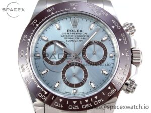 Daytona 116506 APSF 1:1 Best Edition Ice Blue Dial on SS Bracelet SH4130 - Image 2