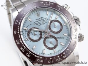 Daytona 116506 APSF 1:1 Best Edition Ice Blue Dial on SS Bracelet SH4130 - Image 3