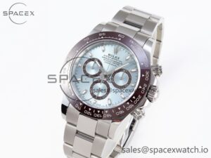 Daytona 116506 APSF 1:1 Best Edition Ice Blue Dial on SS Bracelet SH4130 - Image 4