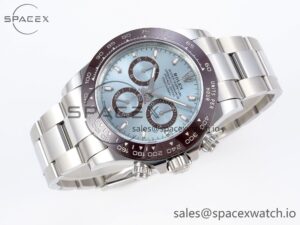 Daytona 116506 APSF 1:1 Best Edition Ice Blue Dial on SS Bracelet SH4130 - Image 6