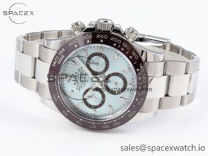 Daytona 116506 APSF 1:1 Best Edition Ice Blue Dial on SS Bracelet SH4130 - Image 5