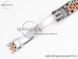 Rolex DateJust 36 SS/RG 126231 VSF 1:1 Best Edition 904L Steel Gray Textured Stick Dial on Jubilee Bracelet VS3235 - Image 27