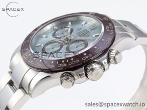 Daytona 116506 APSF 1:1 Best Edition Ice Blue Dial on SS Bracelet SH4130 - Image 7