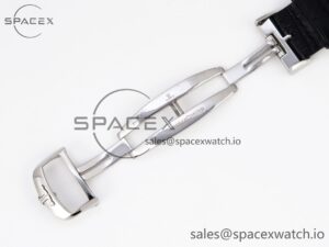 Aeger-Lecoultre Master Ultra Thin Moon 1368420 SS ZF 1:1 Best Edition White Dial on Black Leather Strap SA925 Super Clone V2 - Image 25
