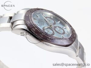 Daytona 116506 APSF 1:1 Best Edition Ice Blue Dial on SS Bracelet SH4130 - Image 8