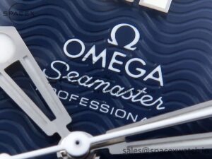 Omega Seamaster 300M 42mm James Bond 60th anniversary VSF Best Edition on Mesh Bracelet A8806 - Image 9