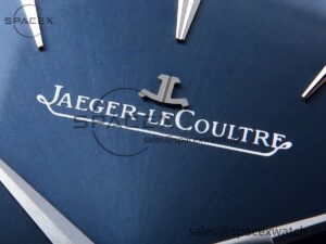 Jaeger-Lecoultre Master Ultra Thin Moon 1368420 SS ZF 1:1 Best Edition Blue Dial on Black Leather Strap SA925 Super Clone V2 - Image 9