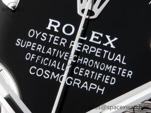 DAYTONA 116500 APSF 1:1 BEST EDITION BLACK DIAL ON SS BRACELET SH4130 - Image 9