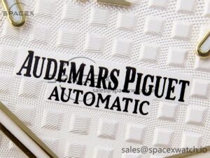 Audermars Piguet Royal Oak 39mm 15202 YG IPF 1:1 Best Edition White Textured Dial on YG Bracelet A2121 - Image 9