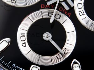DAYTONA 116500 APSF 1:1 BEST EDITION BLACK DIAL ON SS BRACELET SH4130 - Image 11