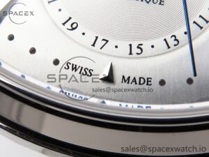 Aeger-Lecoultre Master Ultra Thin Moon 1368420 SS ZF 1:1 Best Edition White Dial on Black Leather Strap SA925 Super Clone V2 - Image 11