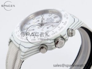 Rolex Daytona 40mm FC/NY White Dial DIWF A7750 - Image 7