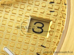 Audermars Piguet Royal Oak 39mm 15202 YG IPF 1:1 Best Edition YG Textured Dial on YG Bracelet A2121 - Image 10