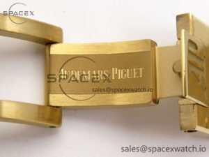 Audermars Piguet Royal Oak 39mm 15202 YG IPF 1:1 Best Edition Yellow/Brown Textured Dial on YG Bracelet A2121 - Image 34