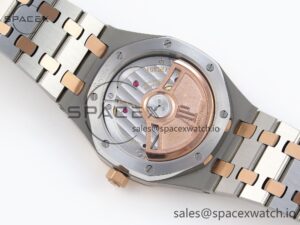Audermars Piguet Lady Royal Oak 33mm SS/RG 8F 1:1 Best Edition White Dial on SS/RG Bracelet Swiss Quartz - Image 15