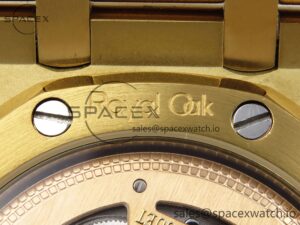 Audermars Piguet Royal Oak 39mm 15202 YG IPF 1:1 Best Edition Yellow/Brown Textured Dial on YG Bracelet A2121 - Image 25