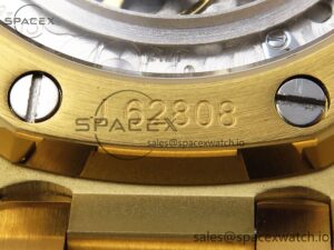 Audermars Piguet Royal Oak 39mm 15202 YG IPF 1:1 Best Edition YG Textured Dial on YG Bracelet A2121 - Image 29