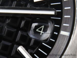 Audermars Piguet Royal Oak Offshore Diver 15703 ZF 1:1 Best Edition Black Dial on Black Rubber Strap SA3120 Super Clone V2 - Image 10