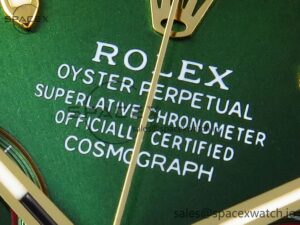 Rolex Daytona 116508 APSF 1:1 Best Edition Green Dial on YG Bracelet SH4130 - Image 10