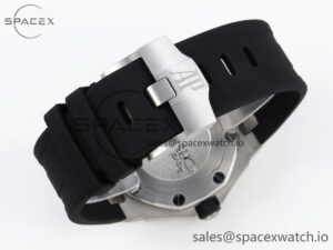 Audermars Piguet Royal Oak Offshore Diver 15703 ZF 1:1 Best Edition Black Dial on Black Rubber Strap SA3120 Super Clone V2 - Image 15