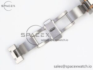 Audermars Piguet Lady Royal Oak 33mm SS/RG 8F 1:1 Best Edition White Dial on SS/RG Bracelet Swiss Quartz - Image 26