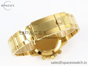 Rolex Daytona 116508 APSF 1:1 Best Edition Green Dial on YG Bracelet SH4130 - Image 16