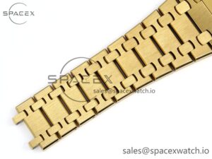 Audermars Piguet Royal Oak 39mm 15202 YG IPF 1:1 Best Edition Yellow/Brown Textured Dial on YG Bracelet A2121 - Image 28