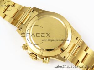 Rolex Daytona 116508 APSF 1:1 Best Edition Green Dial on YG Bracelet SH4130 - Image 17