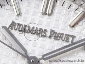 AUDEMARS PIGUET ROYAL OAK 34MM SS BF BEST EDITION WHITE DIAL ON SS BRACELET A5800 - Image 9
