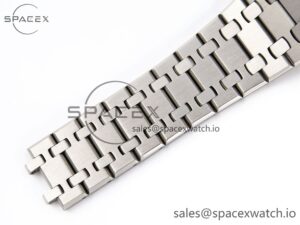 AUDEMARS PIGUET ROYAL OAK 34MM SS BF BEST EDITION ICE BLUE DIAL DIAMONDS BEZEL ON SS BRACELET A5800 - Image 22