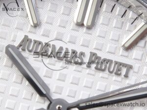 AUDEMARS PIGUET ROYAL OAK 34MM SS BF BEST EDITION WHITE DIAL DIAMONDS BEZEL ON SS BRACELET A5800 - Image 12