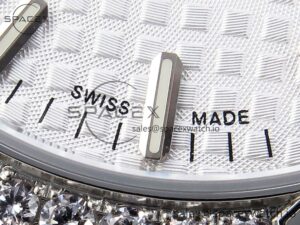 AUDEMARS PIGUET ROYAL OAK 34MM SS BF BEST EDITION WHITE DIAL DIAMONDS BEZEL ON SS BRACELET A5800 - Image 14