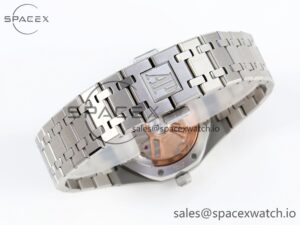 AUDEMARS PIGUET ROYAL OAK 34MM SS BF BEST EDITION WHITE DIAL DIAMONDS BEZEL ON SS BRACELET A5800 - Image 17