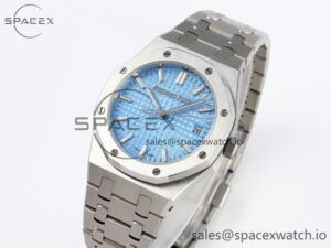 AUDEMARS PIGUET ROYAL OAK 34MM SS BF BEST EDITION ICE BLUE DIAL ON SS BRACELET A5800 - Image 4
