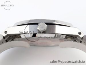 AUDEMARS PIGUET ROYAL OAK 34MM SS BF BEST EDITION ICE BLUE DIAL DIAMONDS BEZEL ON SS BRACELET A5800 - Image 13