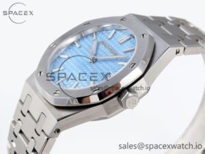 AUDEMARS PIGUET ROYAL OAK 34MM SS BF BEST EDITION ICE BLUE DIAL ON SS BRACELET A5800 - Image 7