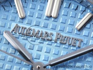 AUDEMARS PIGUET ROYAL OAK 34MM SS BF BEST EDITION ICE BLUE DIAL ON SS BRACELET A5800 - Image 9