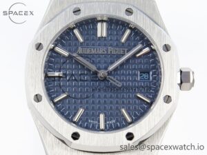 AUDEMARS PIGUET ROYAL OAK 34MM SS BF BEST EDITION BLUE DIAL ON SS BRACELET A5800 - Image 2