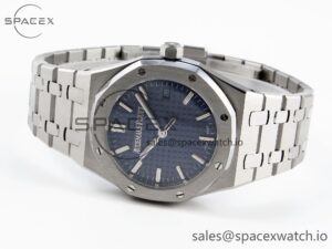 AUDEMARS PIGUET ROYAL OAK 34MM SS BF BEST EDITION BLUE DIAL ON SS BRACELET A5800 - Image 5