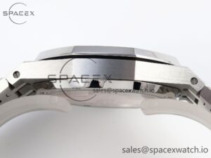 AUDEMARS PIGUET ROYAL OAK 34MM SS BF BEST EDITION BLUE DIAMONDS DIAL DIAMONDS BEZEL ON SS BRACELET A5800 - Image 12