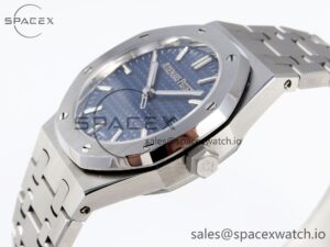 AUDEMARS PIGUET ROYAL OAK 34MM SS BF BEST EDITION BLUE DIAL ON SS BRACELET A5800 - Image 7