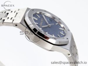 AUDEMARS PIGUET ROYAL OAK 34MM SS BF BEST EDITION BLUE DIAL ON SS BRACELET A5800 - Image 8