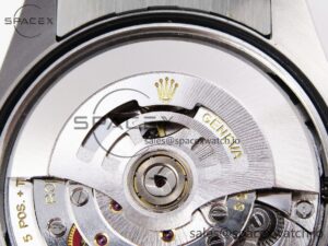 ROLEX DATEJUST 36 SS 126200 VSF 1:1 BEST EDITION 904L STEEL GRAY DIAL GREEN ROMAN ON JUBILEE BRACELET VS3235 - Image 20