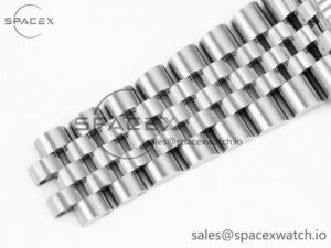 ROLEX DATEJUST 36 SS 126200 VSF 1:1 BEST EDITION 904L STEEL GRAY DIAL GREEN ROMAN ON JUBILEE BRACELET VS3235 - Image 25